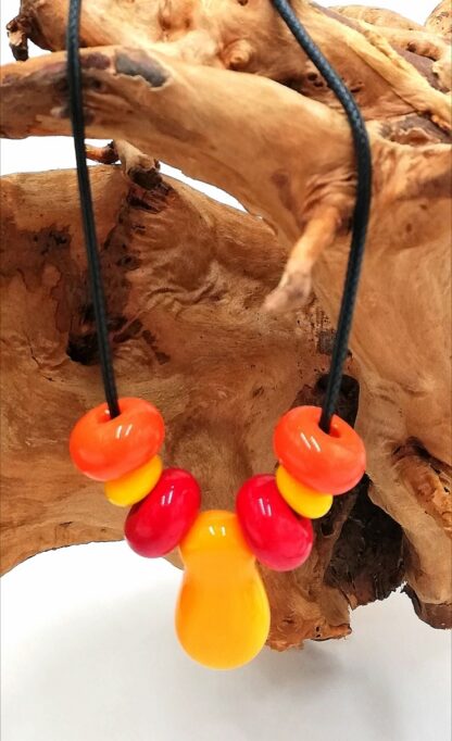 Glass Burning Necklace 001