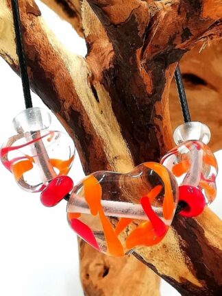 Glass Burning Necklace 003