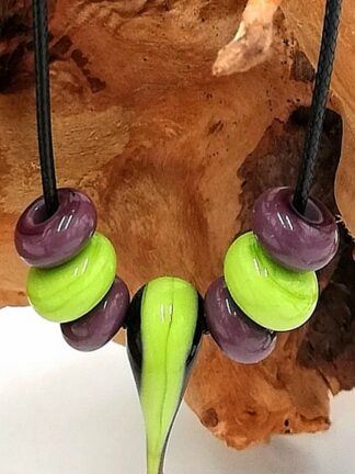 Glass Burning Necklace 011