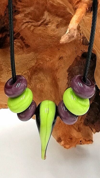 Glass Burning Necklace 011