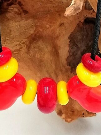 Glass Burning Necklace 012