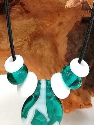 Glass Burning Necklace 013