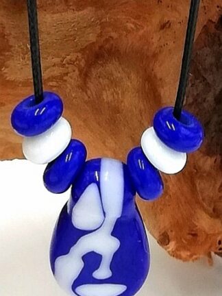 Glass Burning Necklace 016