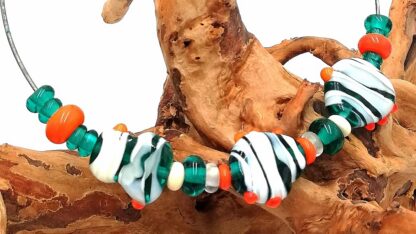 Glass Burning Necklace 017