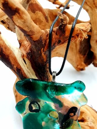 Glass Fusion Necklace 001