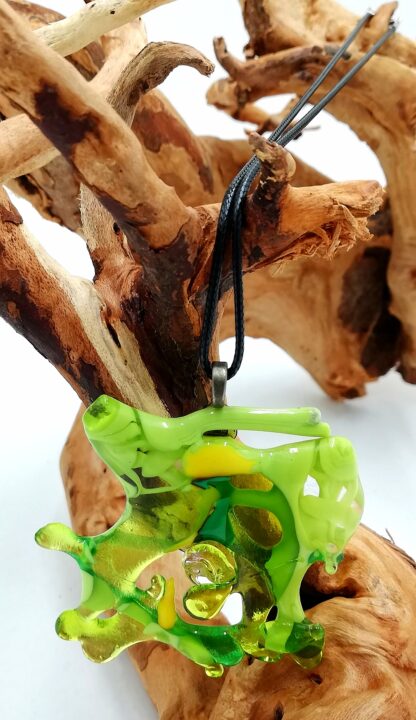 Glass Fusion Necklace 006