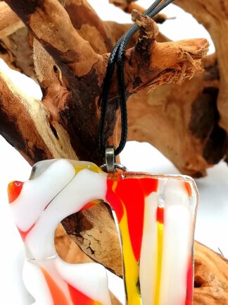 Glass Fusion Necklace 009