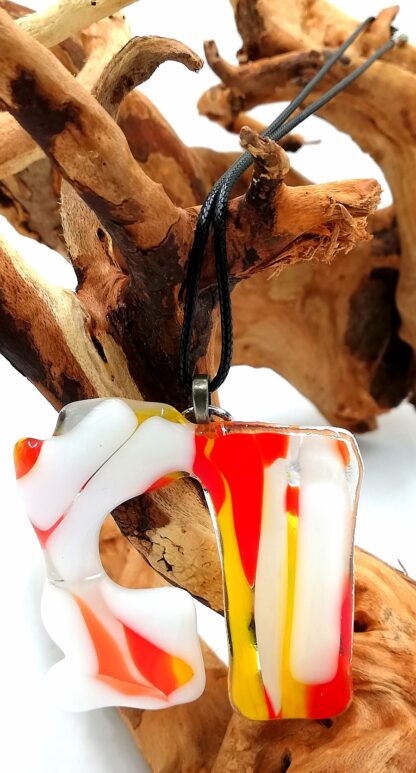 Glass Fusion Necklace 009