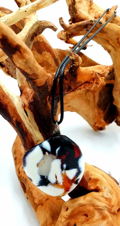 Glass Fusion Necklace 012
