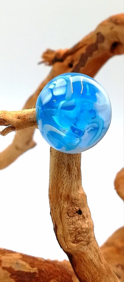 Blue White Ball