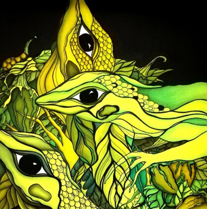 Green Lizards