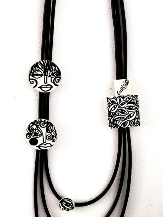 Rubber Necklace 055