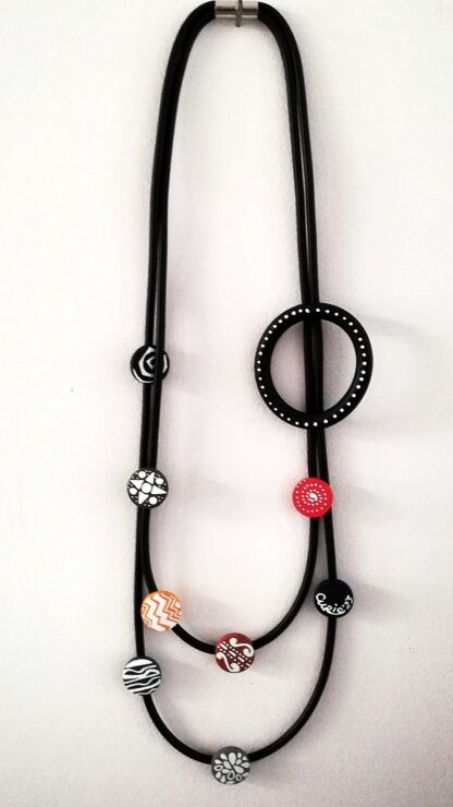 Rubber Necklace 058